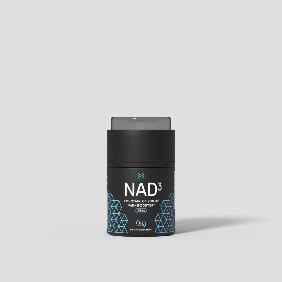 Una botella de NAD3